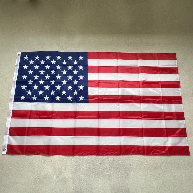 America FlagUSA Flag 90x150cm United States American  Flag printing polyester United States Stars and Stripes rope ring USA flag