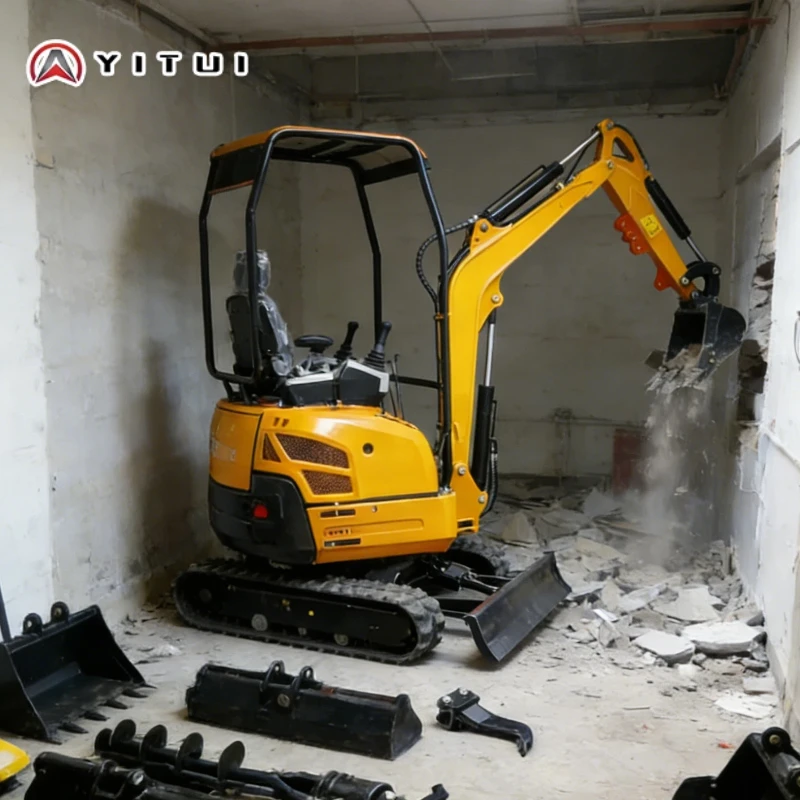 

2026 Mini Excavator 2.0-Ton Direct Sales Large Arm Side Swing Customized For Gardens And Farms Kubota Engine