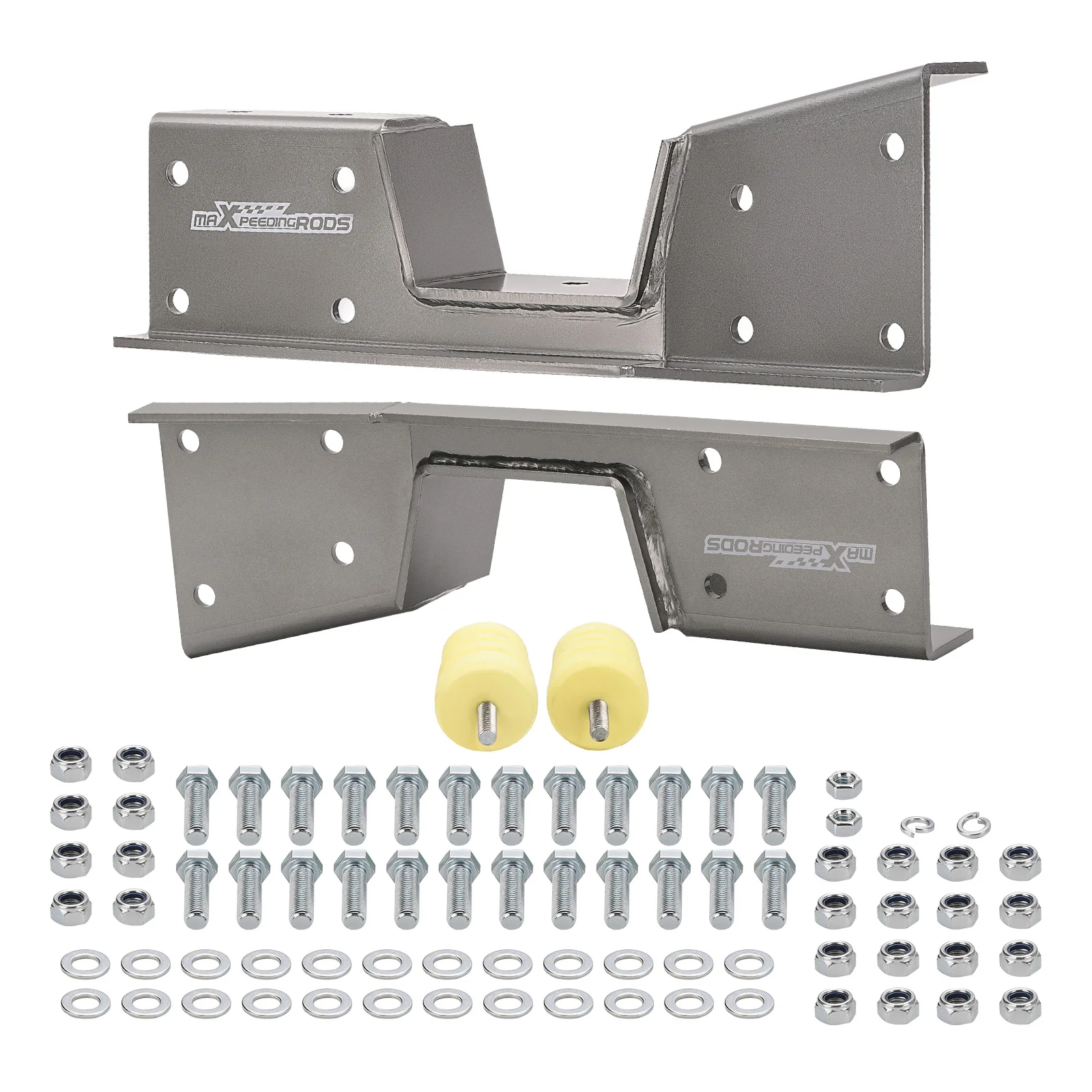 MaXpeedingrods Rear C-Notch Kit Bump Stops Fit for GMC Sierra Chevy Silverado 1500 Classic NBS Body 2001-2007