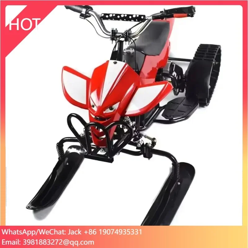 Nouveau Motoneige moto traîneau parc de jeux pour enfants motoneige station de Ski petite neige Mobile