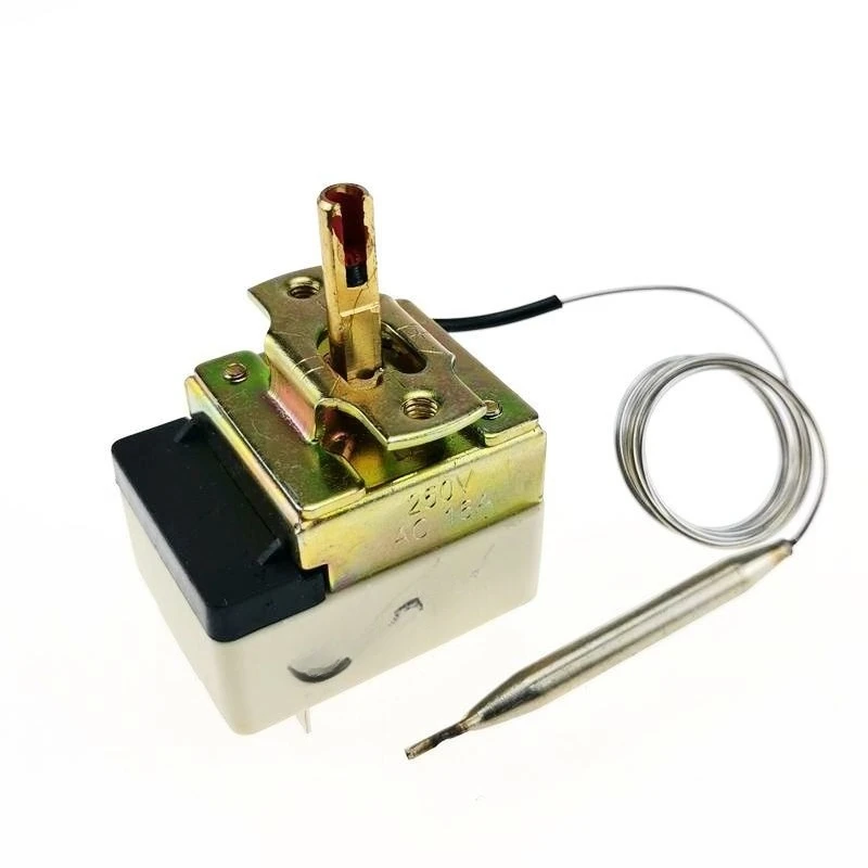 50-300 Degree Electric Cake Bell Thermostat, Commercial Electric Cake Bell Knob Temperature Control Switch