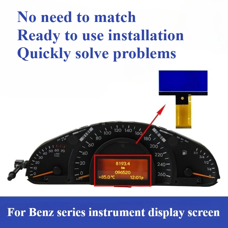 

For Benz W203 Instrument LCD Display Screen for Benz C-Class C200 C230C240C320