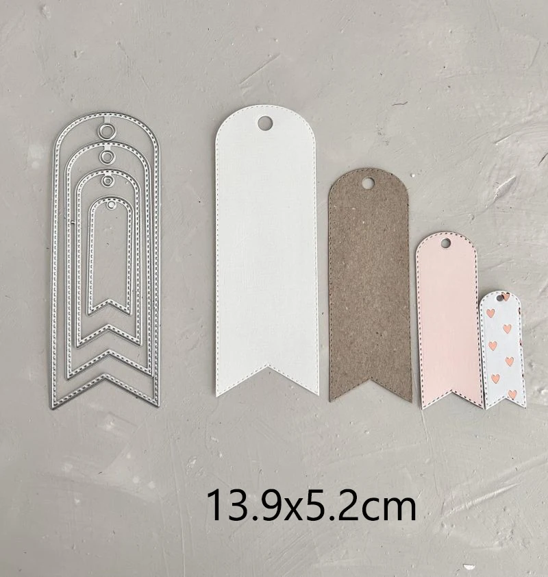 Piggy Craft metal cutting dies cut die mold New Tag box handbag Scrapbook paper craft knife mould blade punch stencils dies