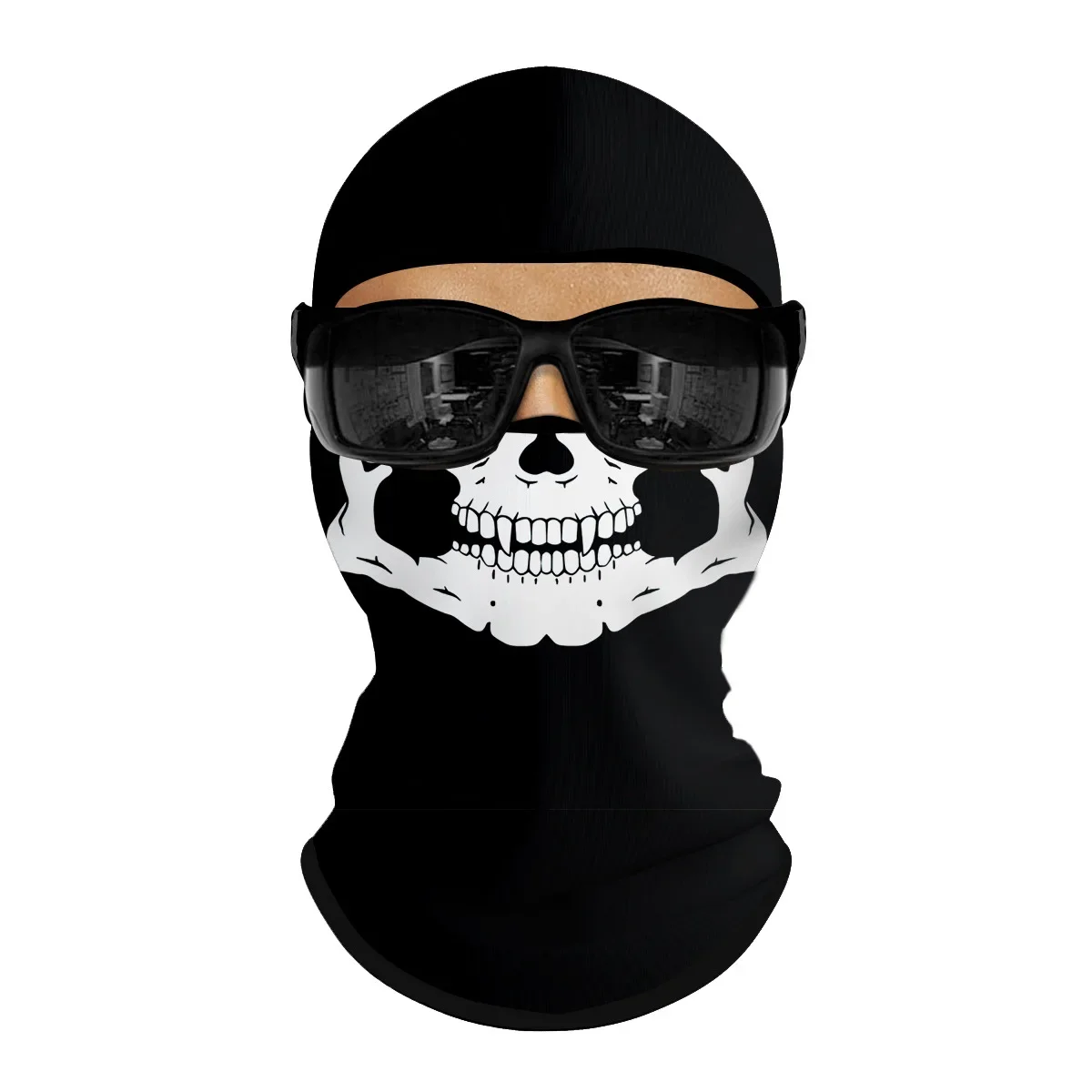 Outdoor Men Women Grid Balaclava Full Face Mask Motorcycle Riding Neck Face Protection Cover Windproof Anti-UV Cycling Caps