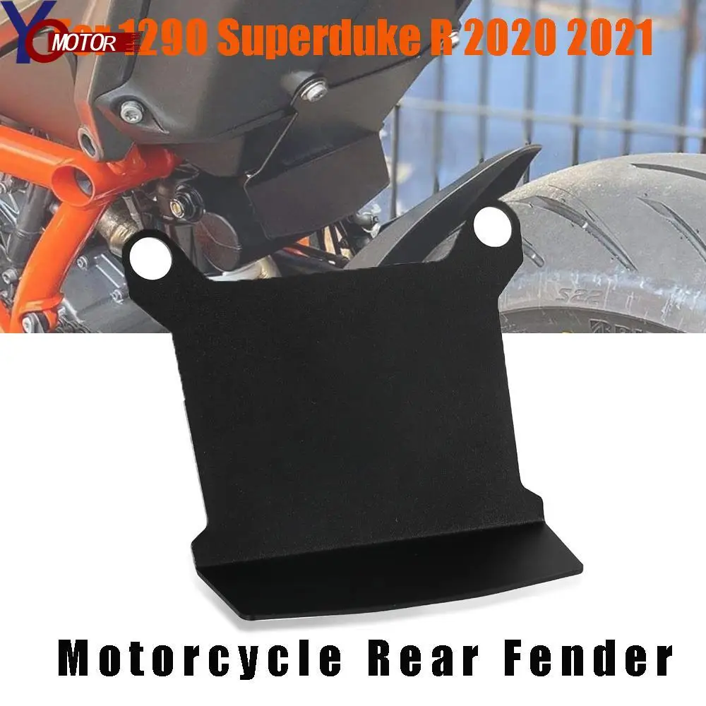 

For 1290 Superduke R 2020 2021 Motorcycle Accessories Rear Fender Protection Plate Aluminum Fender Black Cover Moto Splash Guard