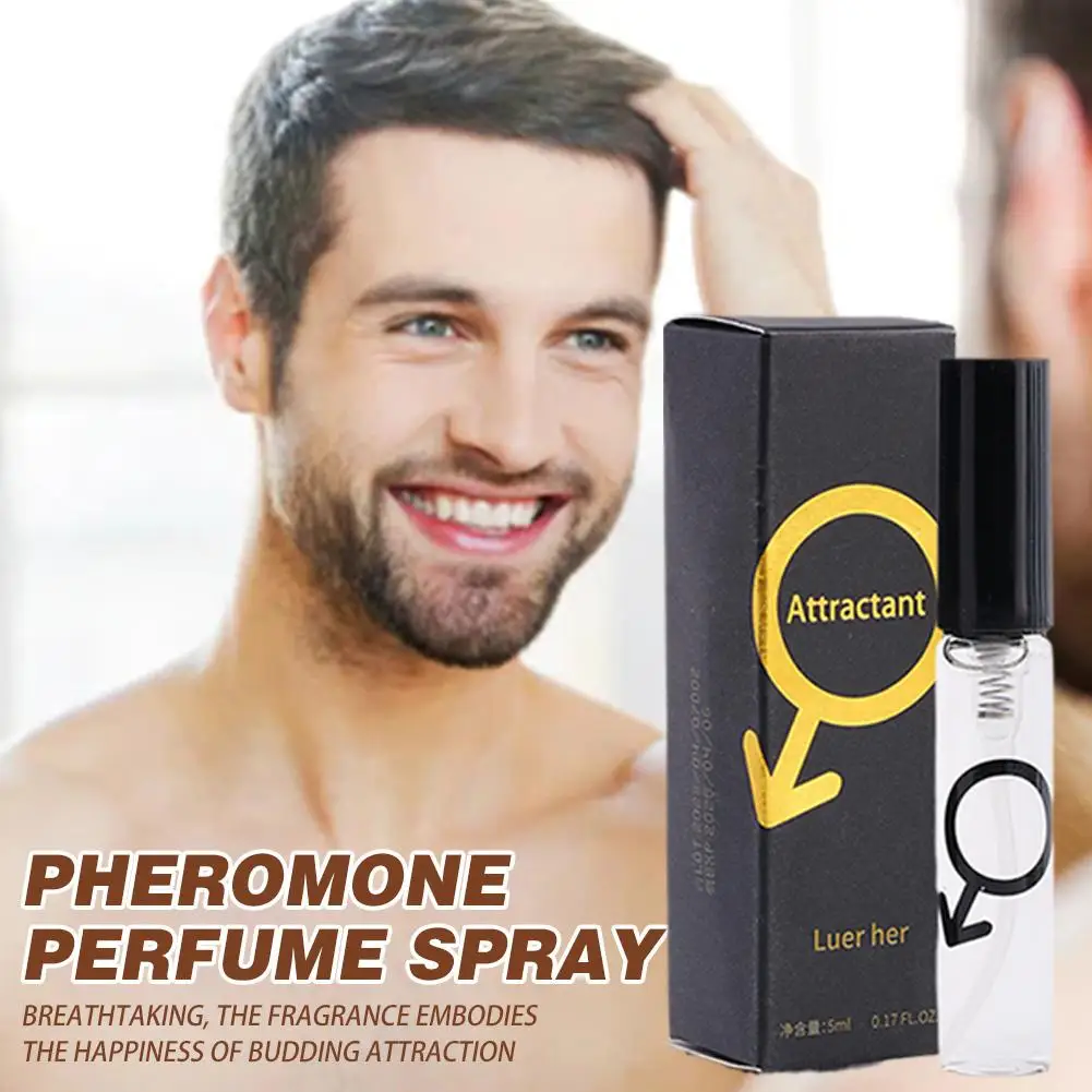 Sexuellement de Phéromones pour Homme et Femme, Élégant, Romantique, Durable, Fragrance Fraîche, Tentation, Charmant, 4ml