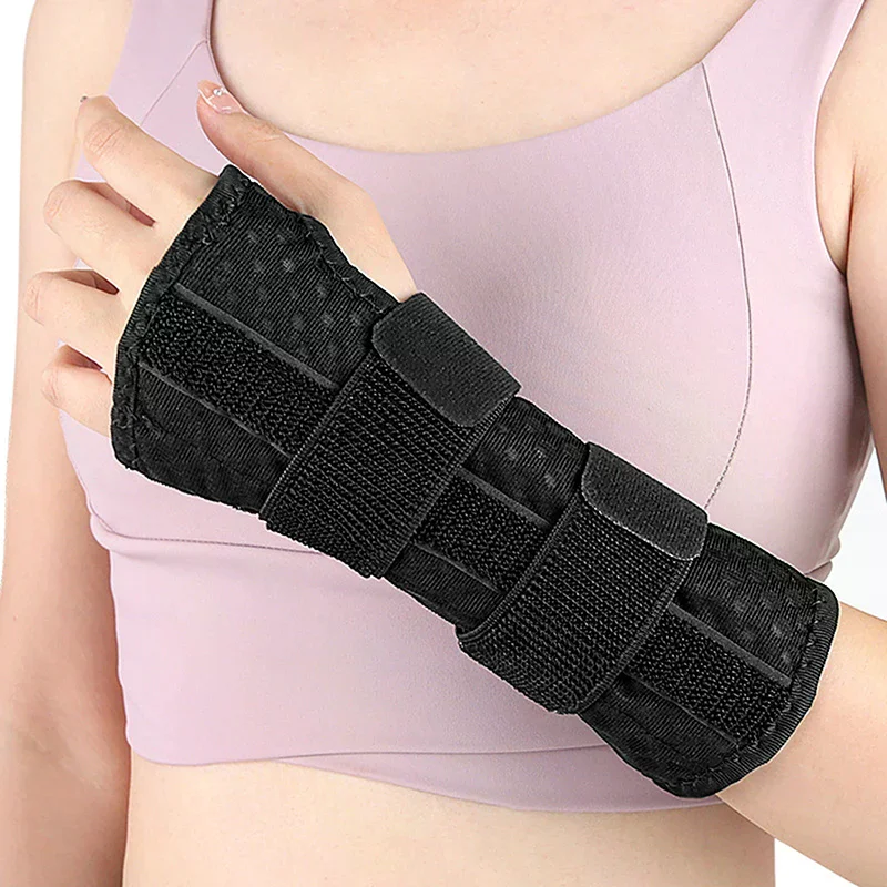 1PCS Wrist Brace For Carpal Tunnel Relief/Adjustable Night Wrist Support With Splints For Relief Injuries Pain