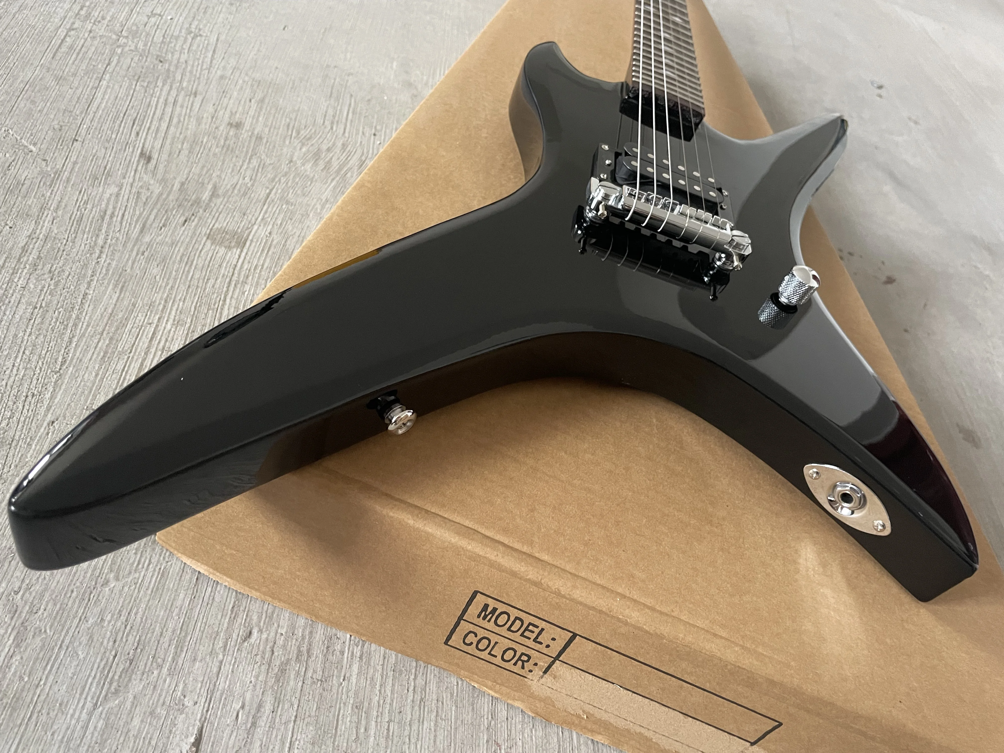 Chuck Schuldiner BC Stealth Electric Guitar Black Death Metal H