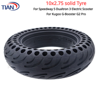 10 Inch 10x2.75-6.5 Solid Tire 85/65-6.5 for Kugoo G-Booster G2 Pro Speedway 5 Dualtron 3 Electric Scooter Non-Pneumatic Tyre