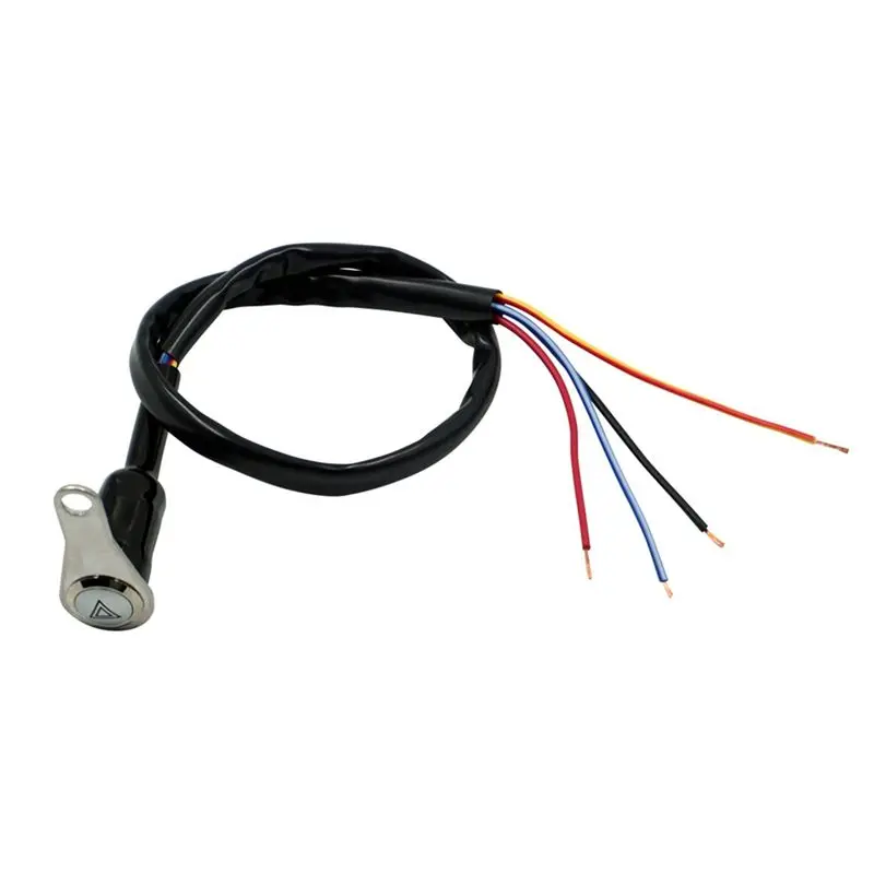 

Кнопка-переключатель для мотоцикла на руль, 12В, для рабочего света, светодиодная, вкл/выкл, металлическая, двойная фара-вспышка