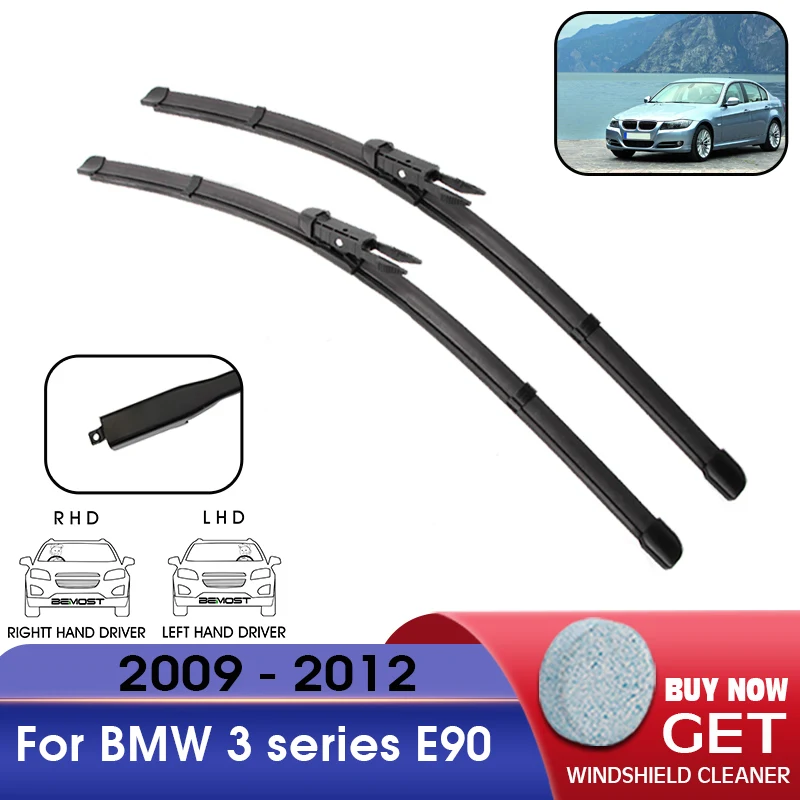 Car Wiper Front Window Windshield Rubber Refill Wiper For BMW 3 series E90 2009-2012 LHD / RHD 24