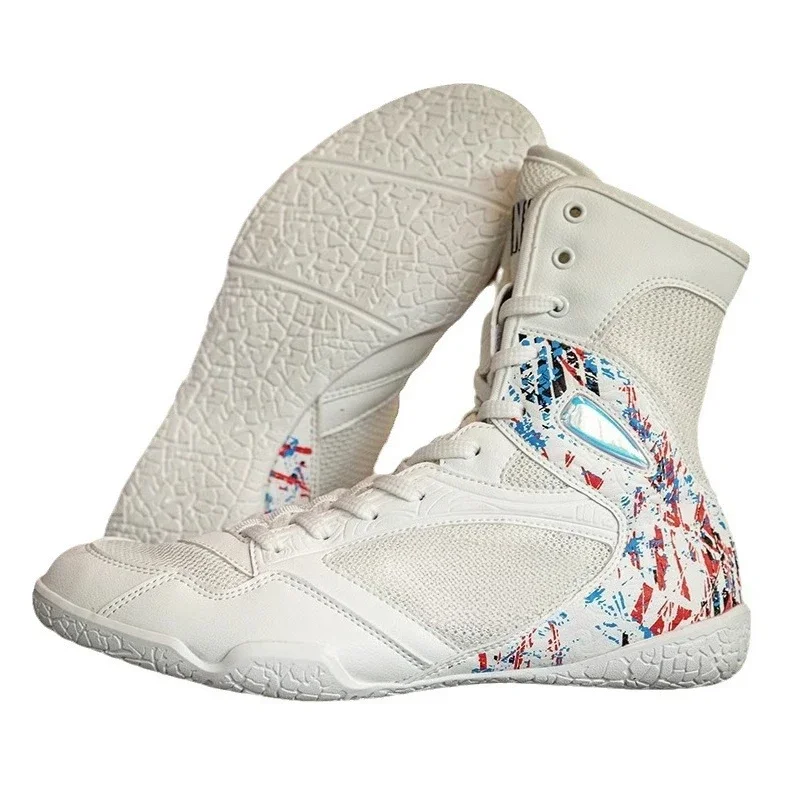 

Gas comfortable fighting wrestling shoes high top boots men's and women's martial arts than non-slip shoes 980