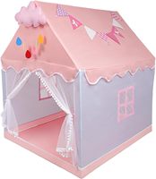 Kid  Play Tents Children Tent Indoor Outdoor Princess Girl Game House Small House Child Castle Separate Bed Tool No Light Ball