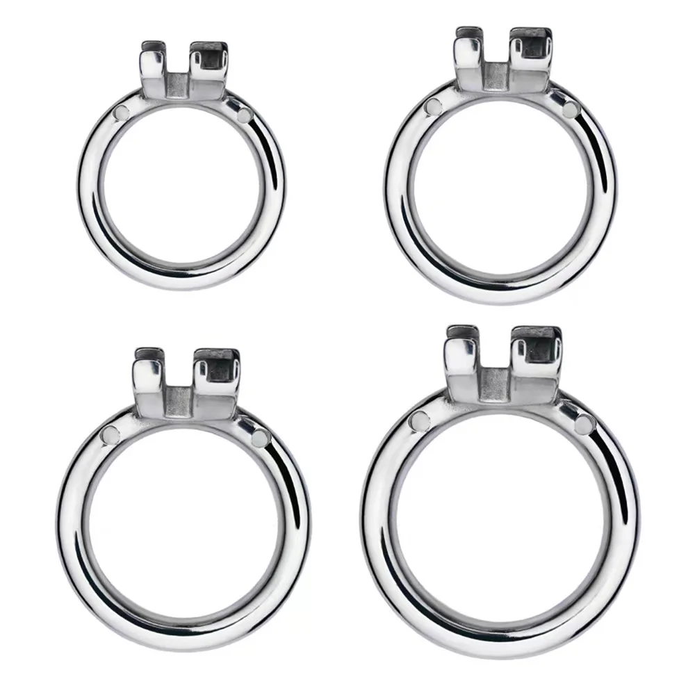 Stainless Steel Chastity Cage Device Penis Rings Bondage Belt Cock CB Lock BDSM Sex Toys for Man Gay Adult Products Accessories view 6