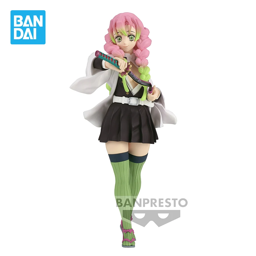 Banpresto Demon Slayer Anime Beeldjes Kanroji Mitsuri PVC Actiefiguren 140mm Figurals Collectible Model Speelgoed