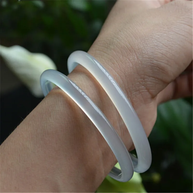 

Ice Thin Agate Bracelet, Suitable for Daily Wear and Jade Bracelet