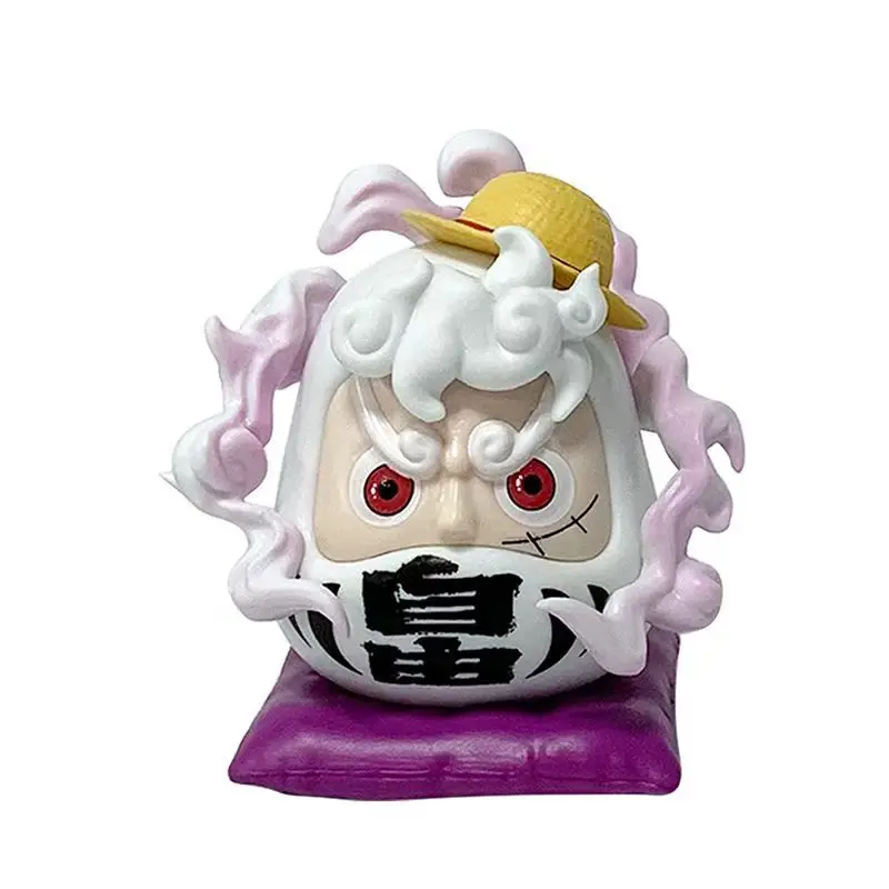 ワンピースアニメ Q バージョンダルマ卵潮プレイルフィサウロンナミフィギュア人形装飾ギフト車の装飾品