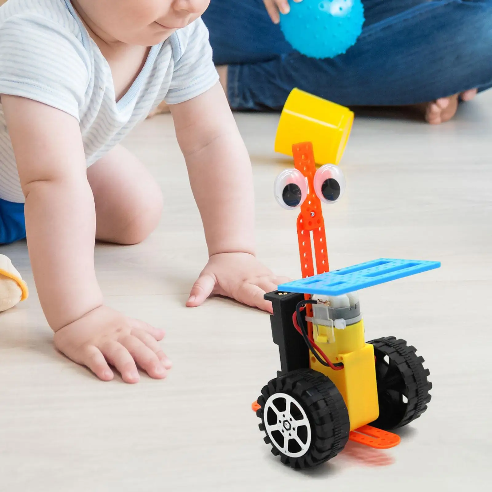 Food Delivery Robot Model Science Experiment for Beginners Teaching Prop