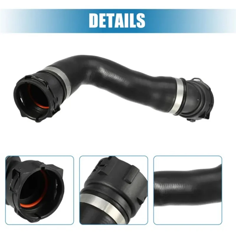 

Гениальный автоматический шланг охлаждающей жидкости, шланг радиатора, соединение резервуара для воды, водопроводная труба для BMW 5 серии 6, E63 E64 17127565780