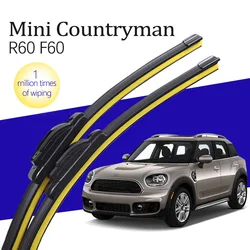 Windshield Wiper Automobile For Mini Mini Countryman R60 F60 Soft Rubber Boneless Wiper Blade Windscreen Window Accessories