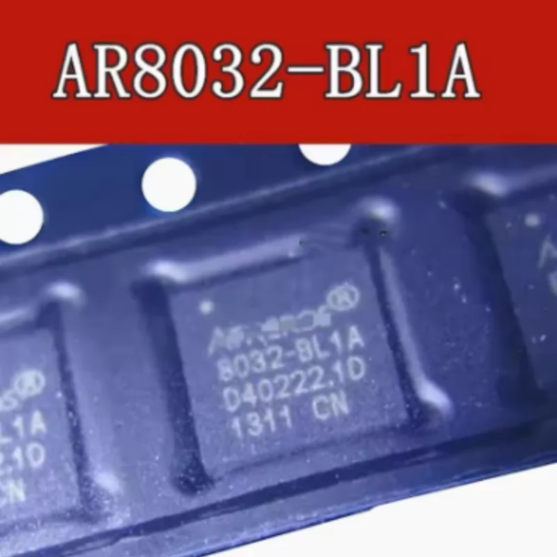 10PCS AR8032-BL1A-R QFN-40 Single Port 10/100 Ethernet PHY Transceiver LAN Communication Chip New Original
