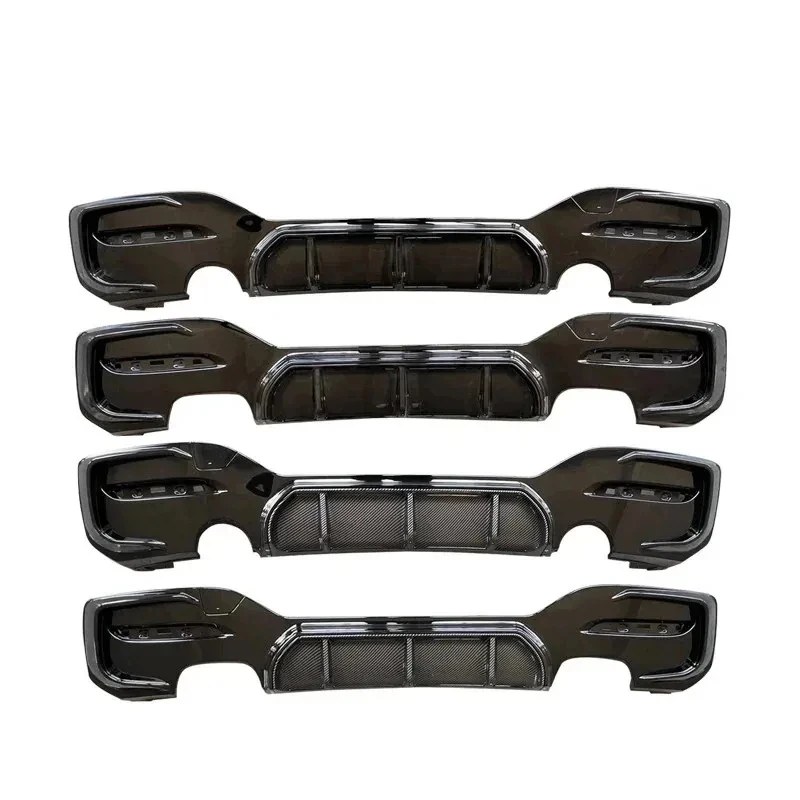 Bt SellingCar Accsori MP Style Glossy Black carbon look Rear Diffuser Fit  Seri F Rear lipHigh Quality