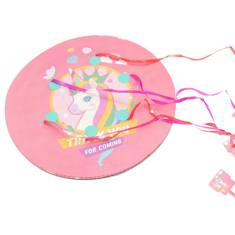 Cartoon-Tier Einhorn Dinosaurier Piñata Kindergeburtstag Party-Spiel Requisiten Happy Birthday Party Dekoration Piñata Gefüllte Geschenktüten – Detail 7