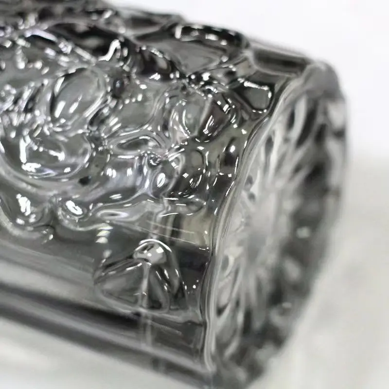 Vase glass transparent home living room dining table TV cabinet with dried flowers creative ornament water culture device