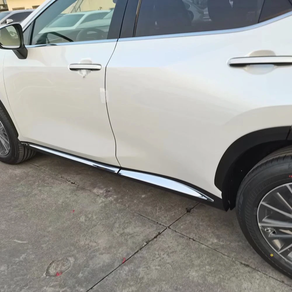 Accessories For Lexus NX 260 350h 2022 2023 Car styling Steel Side Door Body Cover trim stickers Strips Molding Protector