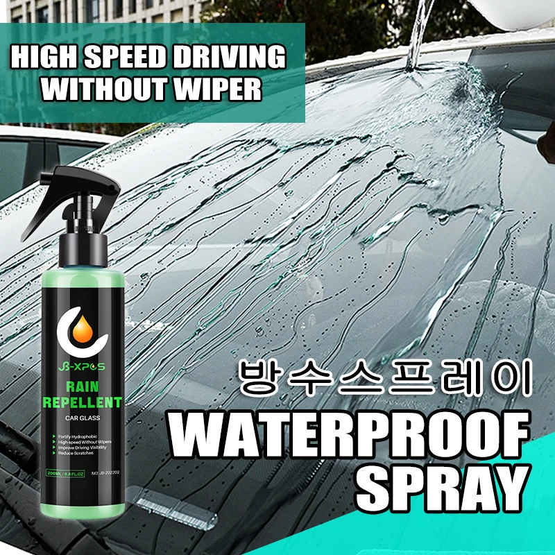 Anti-rain Water Repellent Coating Spray For Car Glass Nano Hydrophobic Waterproof Agent