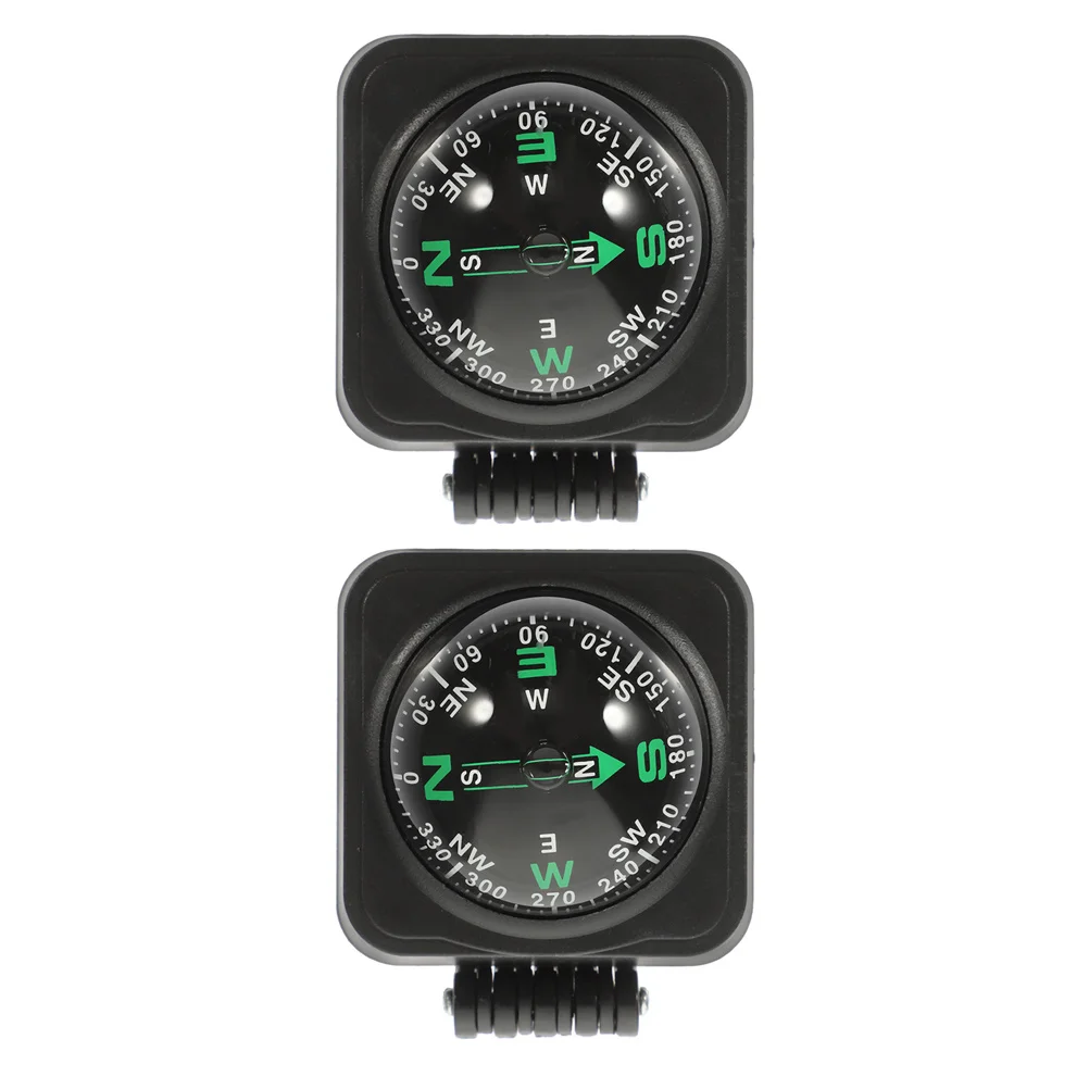 

2pcs Adjustable Car Dash Compass Ball For Vehicle Truck Boat Dashboard Navigation Tool High-Precision Direction Finder Durable