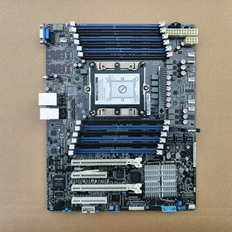 Z11PA-U12 Server Main Board, LGA3647 Interface, Support Xeon Processor, 12 DDR4 Memory Slots