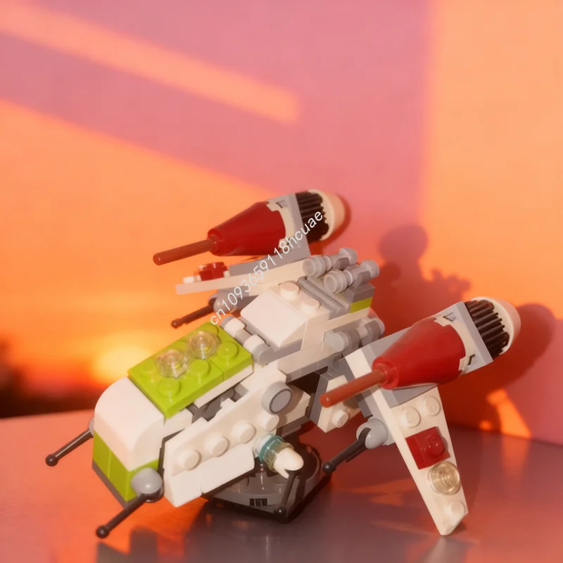 

117 шт. MOC, оружие страны, мод, модель Hrodas Star, строительные блоки, строительный рождественский подарок, сборные игрушки, идея «сделай сам», образование