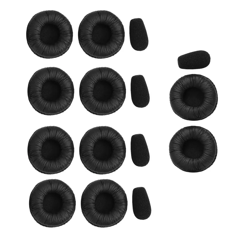 

Headset Ear Cushions, Earpads Replacement Ear Pad Covers For Jabra PRO 920 930 935 9450 9460 9465 9470 Headphones