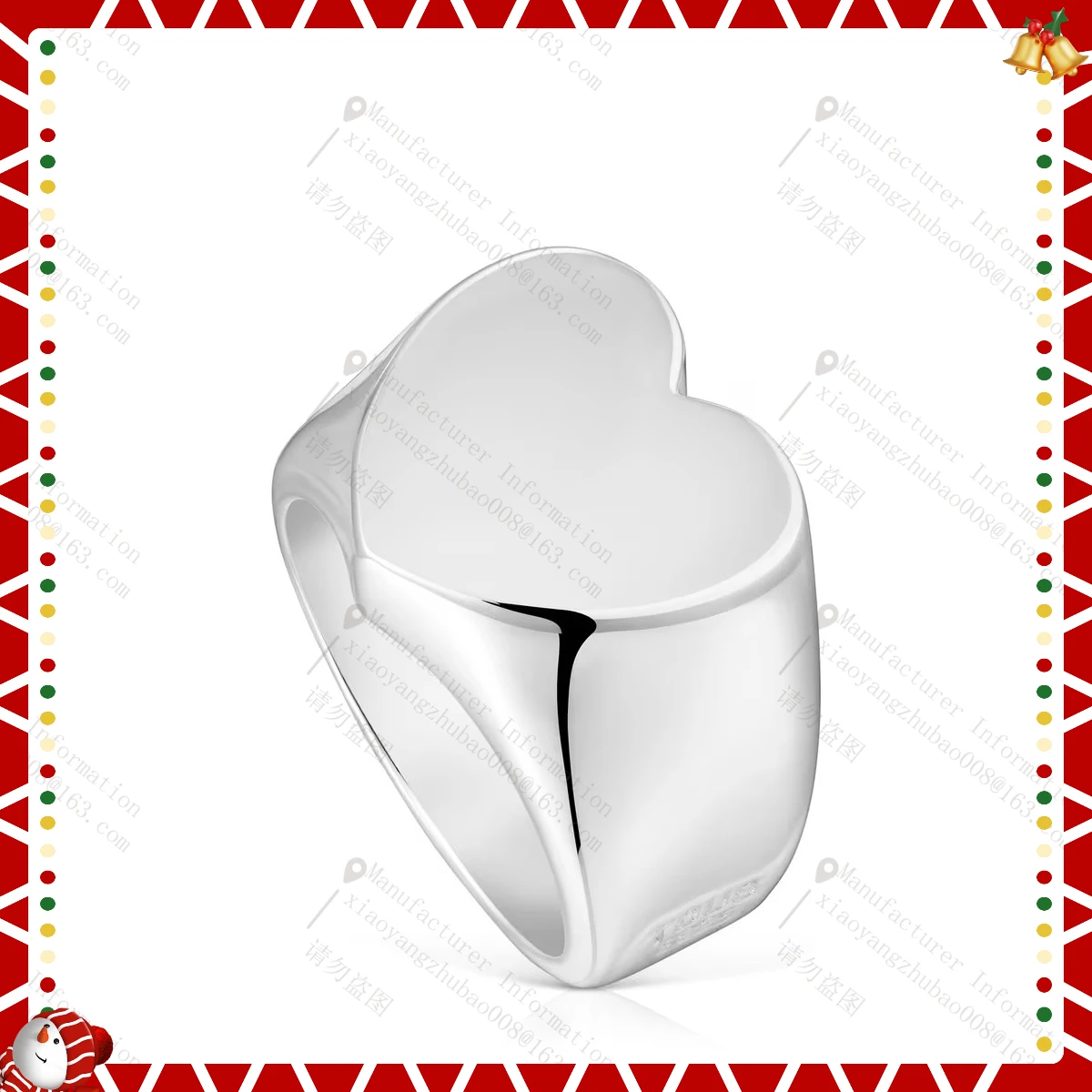 S925 silver fashion bear ring, with fine craftsmanship and exquisite and cute shape, is the first choice for parties and events.