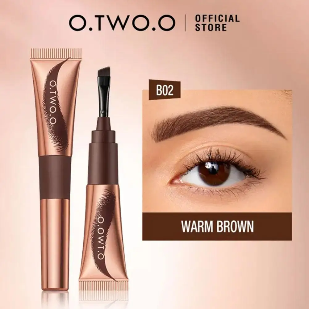 High-end Black Brown Peel-off Tearing Eyebrow Gel Makeup Semi Permanent Waterproof Natural Long Lasting Sweatproof Peel Off Dye