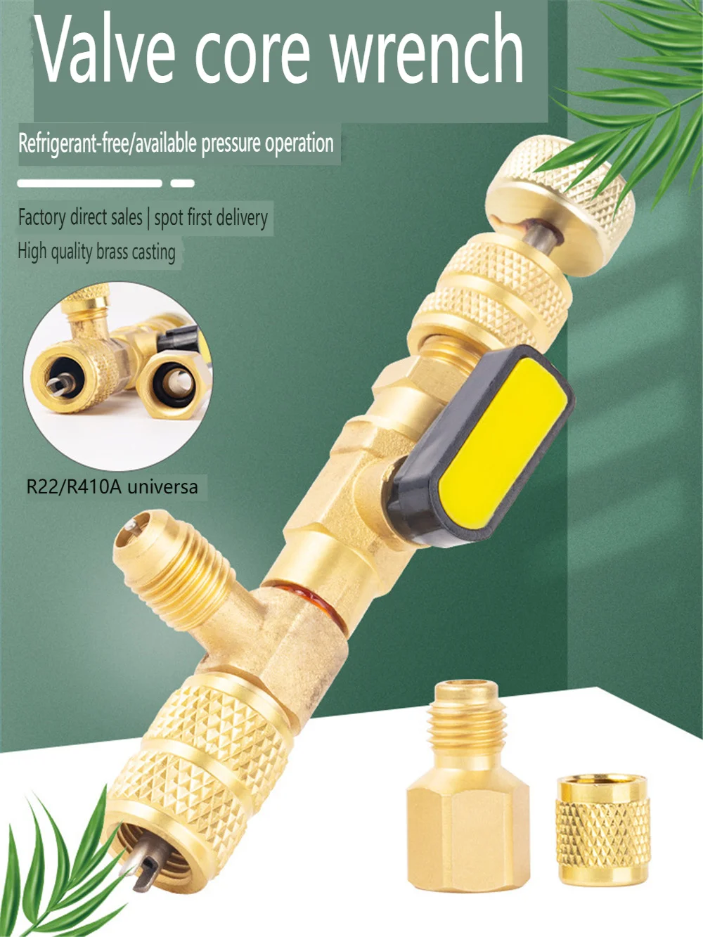 Valve de Climatisation Domestique de Remplacement Rapide, Outil de Démontage, pour Réparation