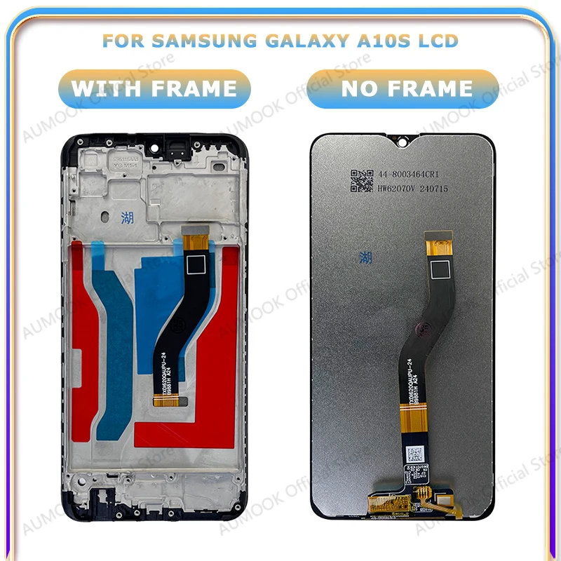 6.2" PLS LCD For Samsung Galaxy A10S A107 LCD Display Touch Screen Digitizer Assembly Panel With Frame A107F A107M Repair Parts image 3