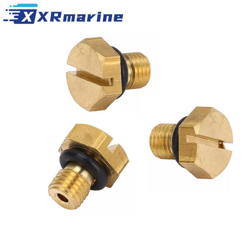 3Pcs 6H3-14992-00-00 Drain Screw for Yamaha 40 50 60 75 85 90 HP C CV40 90 Outboard Engine Boat Marine