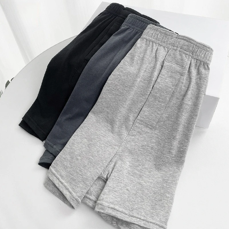 Ropa interior grande para hombre, calzoncillos Boxer de algodón, cintura alta, transpirables, holgados, de talla grande, cómodos, pantalones cortos de verano antirozaduras