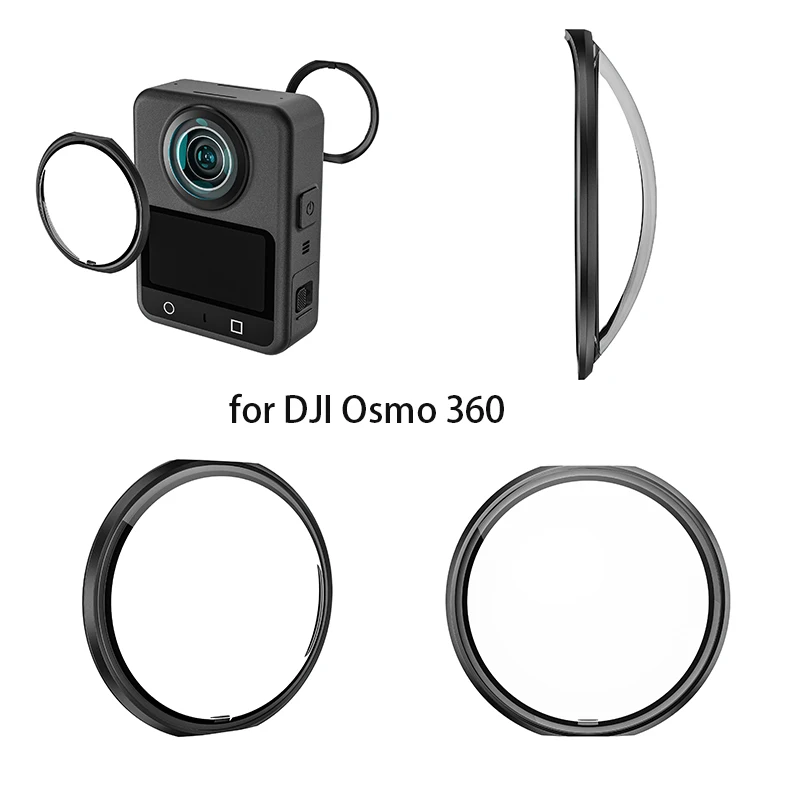 

1 pair Suitable for DJI Osmo 360 panoramic camera lens protective cover and scratch resistant accessories