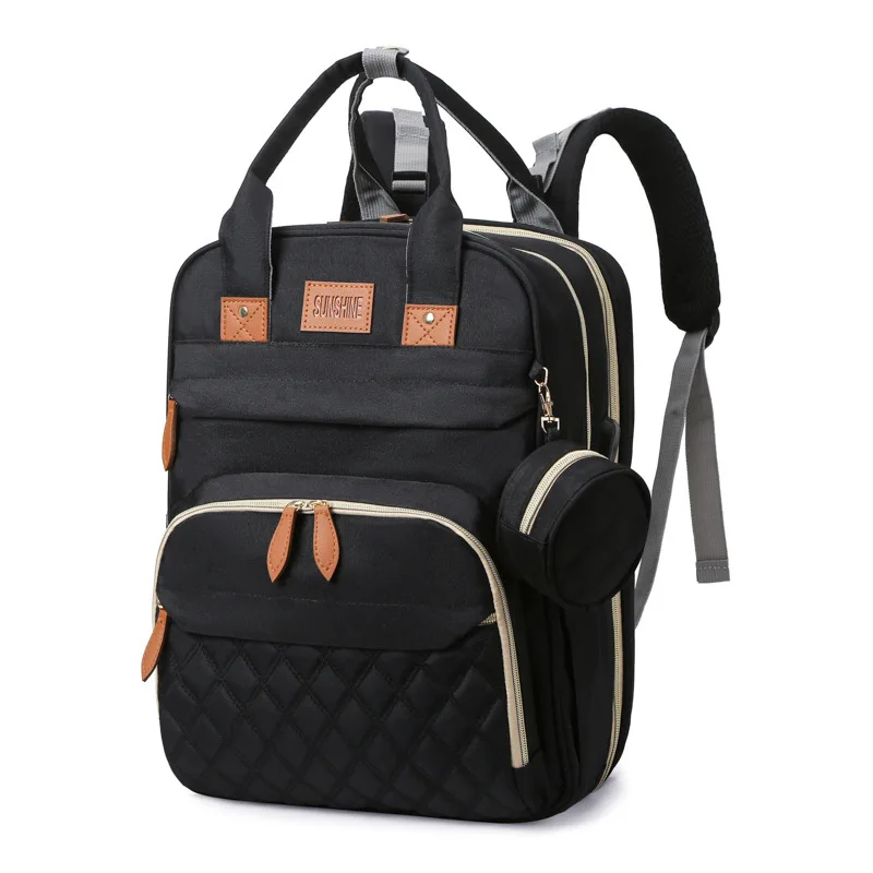 

Multifunctional Mommy Bag High-end Mother Baby Bed Bag Travel Backpack Large Capacity Insulated Back Milk Bag