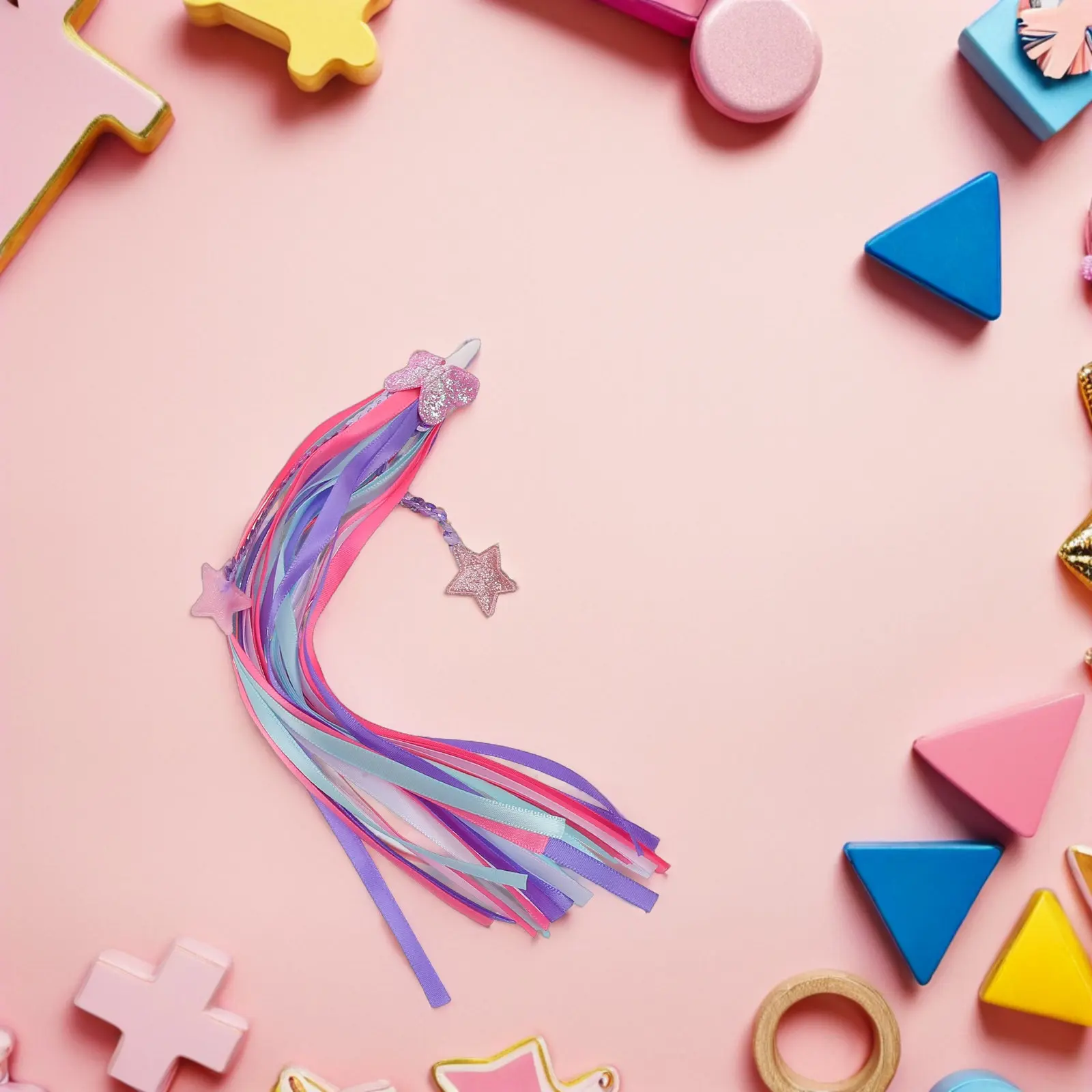 

Bike Handlebar Streamers Colorful Reflective Bicycle Handlebar Tassels for Safety Decoration Cycling Accessories