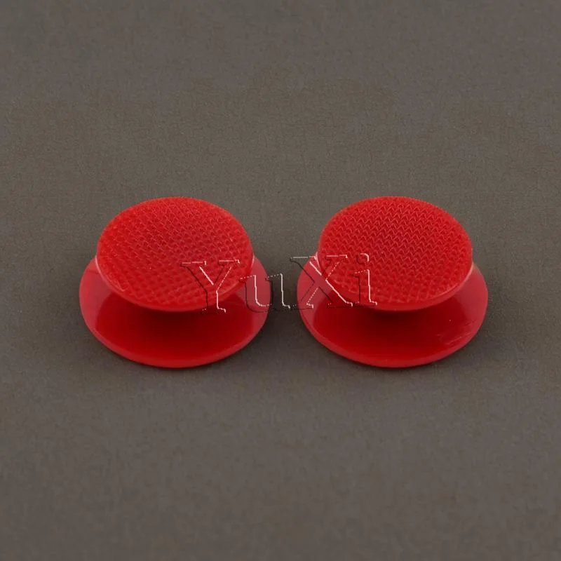 YuXi Multicolors 2PCS For PSP 2000 Slim Game Controller Cover Button Mushroom Head Cap Game Joystick Stick Cap Cover Button Caps