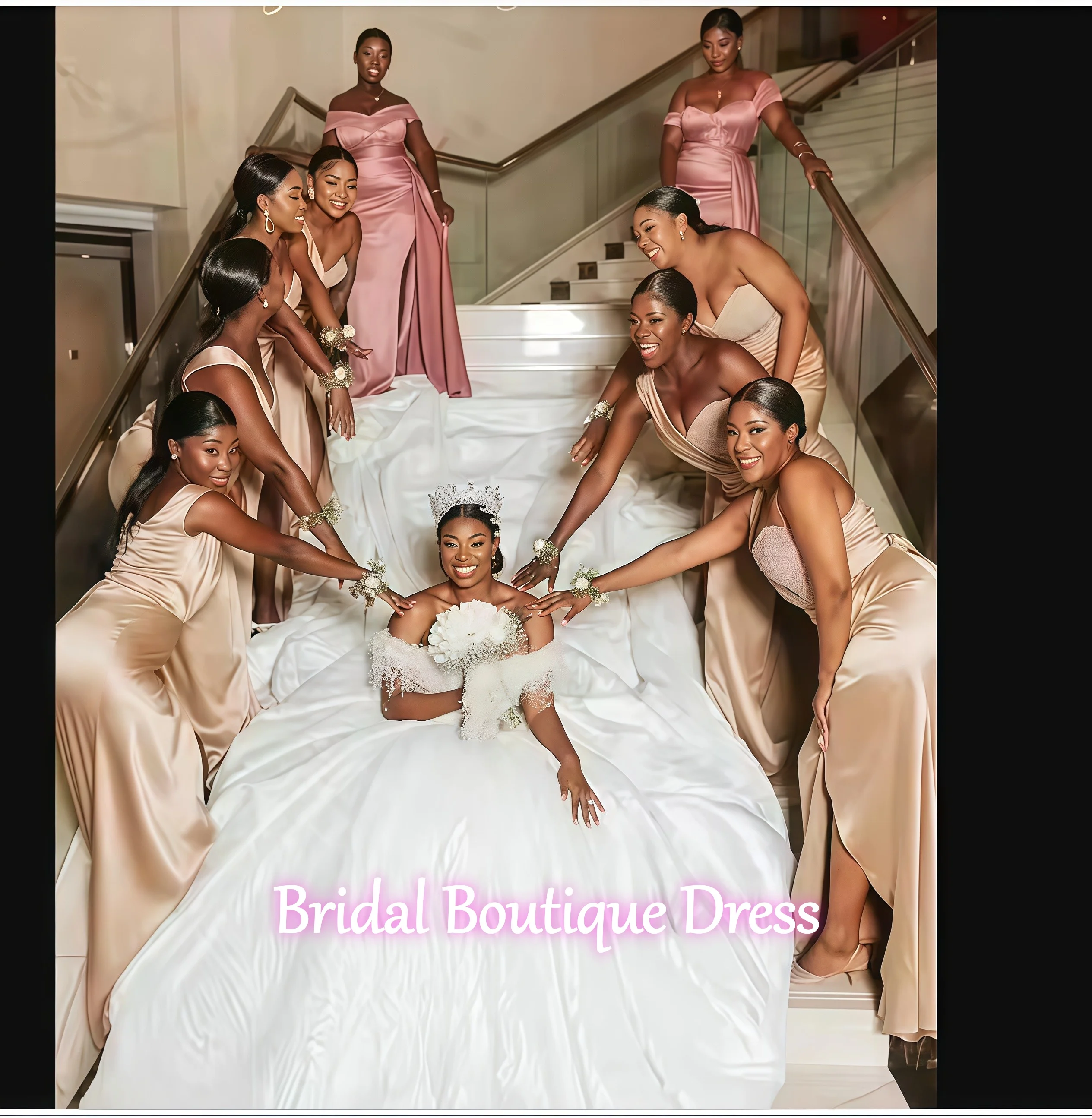 Maßgeschneidertes Luxus-Hochzeitskleid mit transparentem Ausschnitt und glänzenden Perlen und Pailletten für die Braut, Vestidos De Novia, Ballkleid mit langen Ärmeln