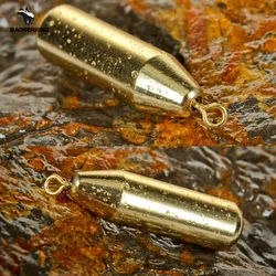 Drop Shot Peso para Pesca, Finesse Cobre Sinker, Forma do Cilindro, 3.5g, 5g, 7g, 10g