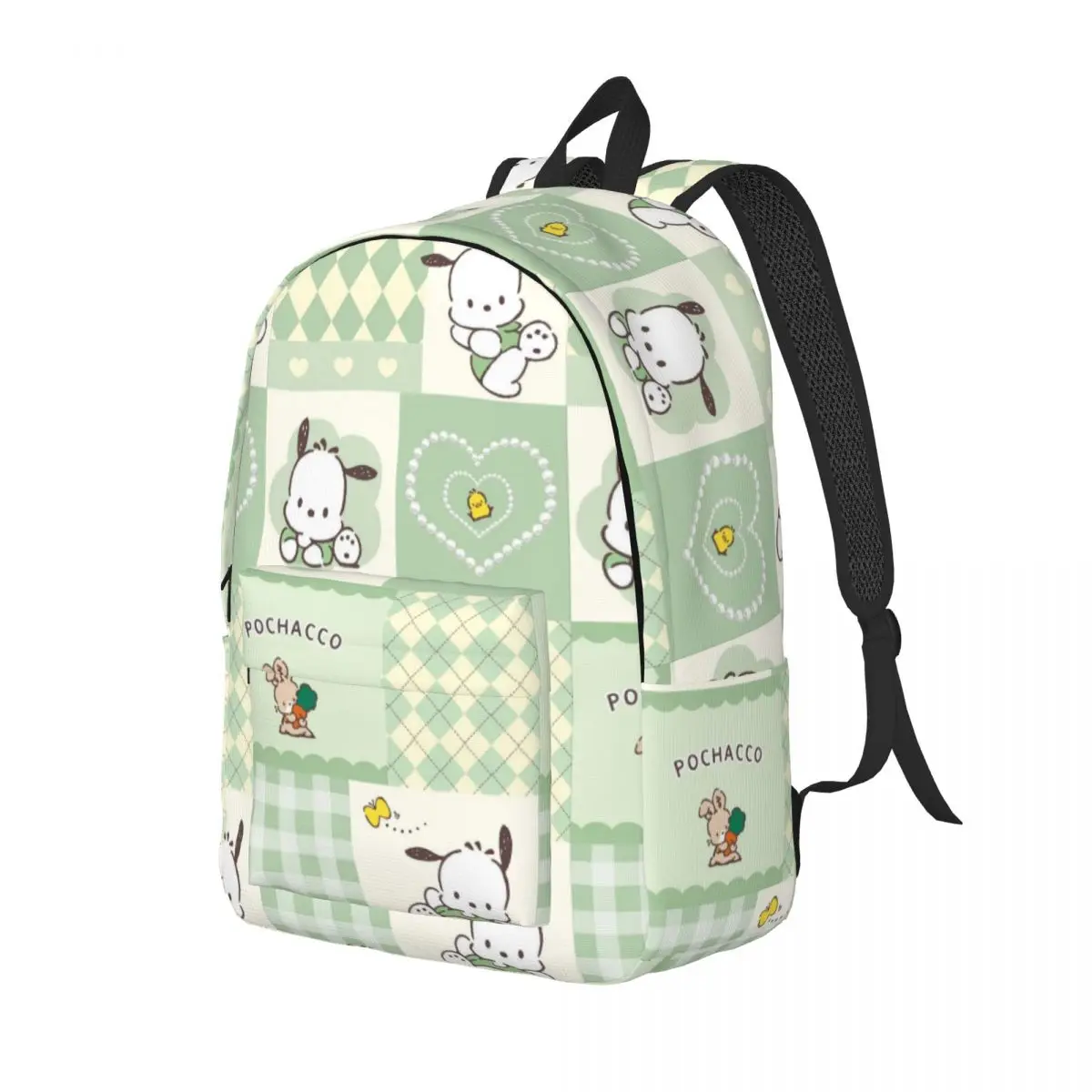 Pochacco Printed Lightweight Casual Schoolbag For School, Outdoor, Shopping, Office 15in 17in