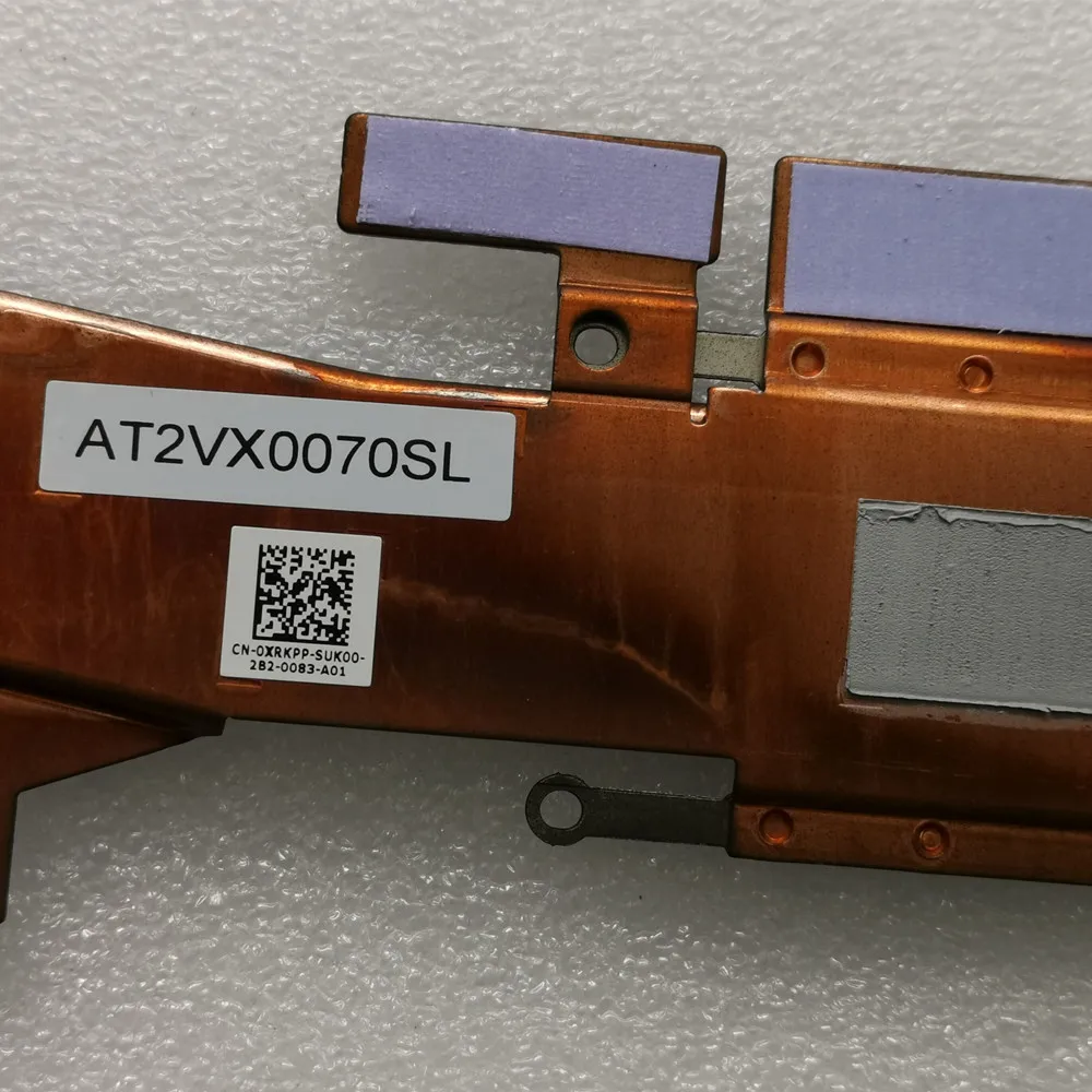 Y Store New Original For DELL Latitude 5511 Precision 3551 Laptop Radiator Copper Tube Heatsink 0XRKPP XRKPP CN-0XRKPP Fast Ship