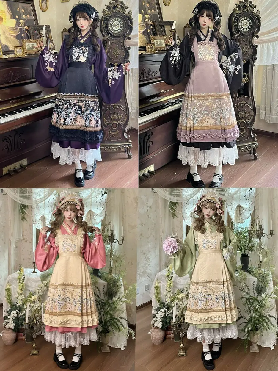 set-hanfu-autunno-inverno-per-ragazze-stile-dinastia-ming-stampa-multicolore-maniche-pipa-soprabito-eclettico-a-faccia-di-cavallo-dolce-eleganza