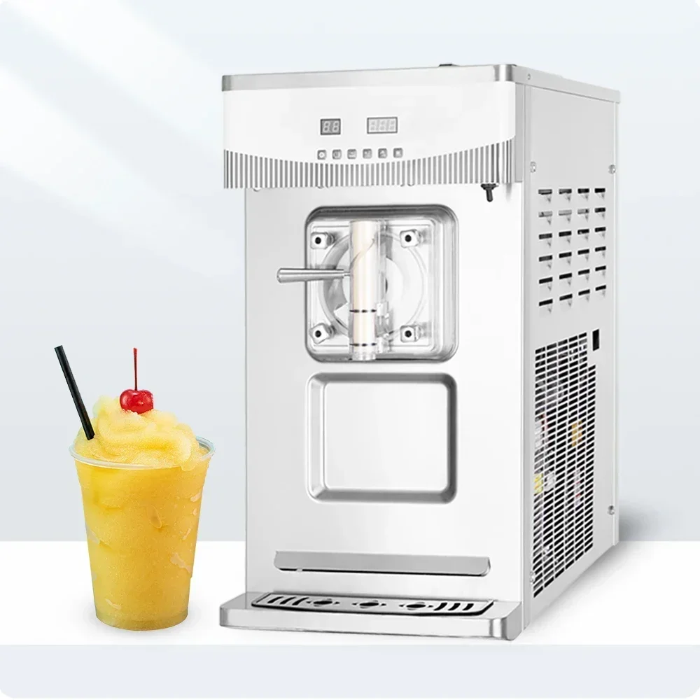 Slush Machines, Ice Machine, Frozen Drinking Beverages, Refrigeration Equipment, R404 Refrigerant, Customizable Plug and Voltage